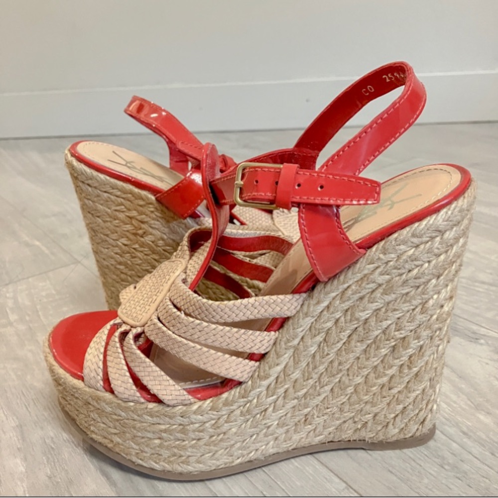 yves saint laurent wedges